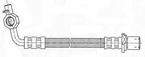 CEF 511688 Гальмівний шланг