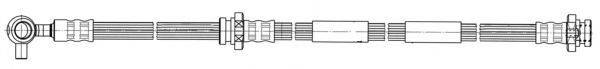 CEF 512374 Гальмівний шланг