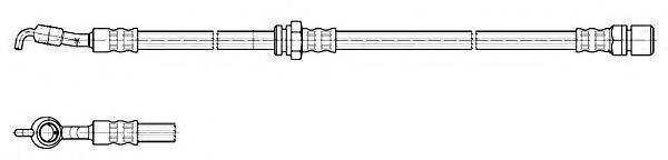 CEF 512611 Гальмівний шланг