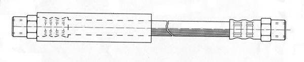 CEF 516962 Гальмівний шланг