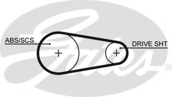 GATES 5203XS Ремінь ГРМ