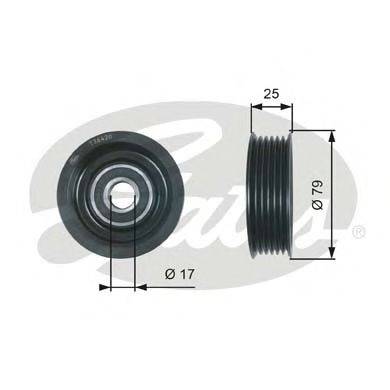 GATES T36420 Паразитний / провідний ролик, полікліновий ремінь