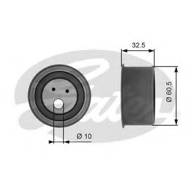 GATES T41054 Натяжний ролик, ремінь ГРМ