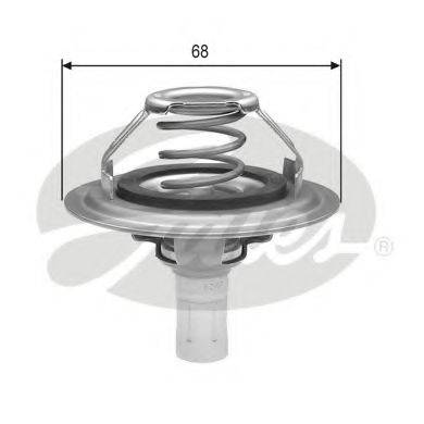 GATES TH23080G1 Термостат, охолоджуюча рідина