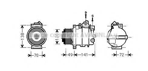 PRASCO MSK560 Компресор, кондиціонер