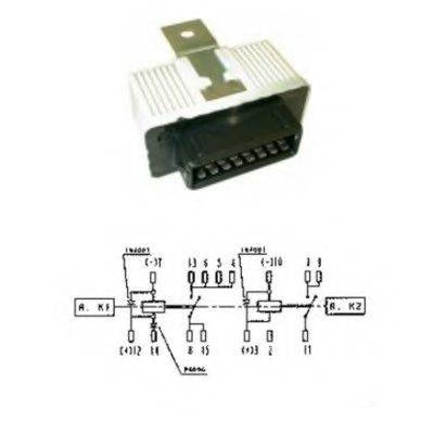 HOFFER 7240103 Реле, паливний насос