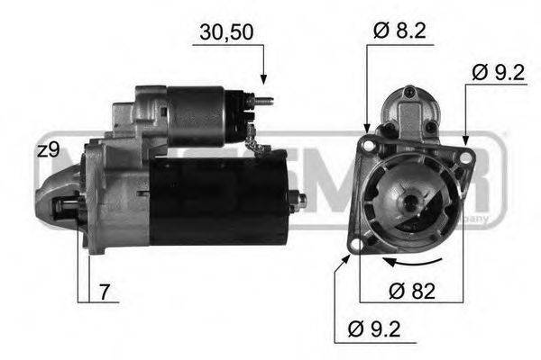 MESSMER 220346 Стартер