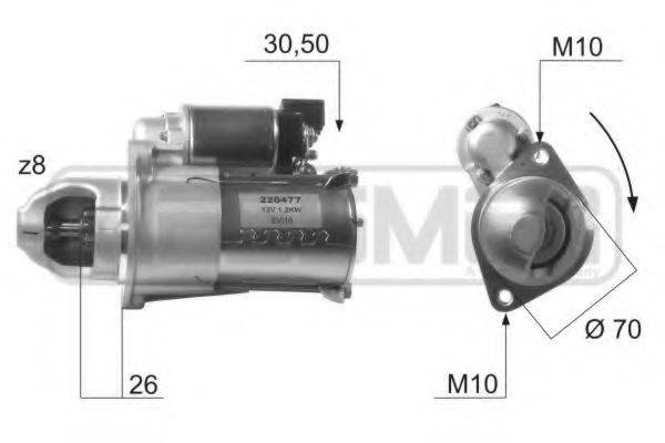 MESSMER 220477 Стартер