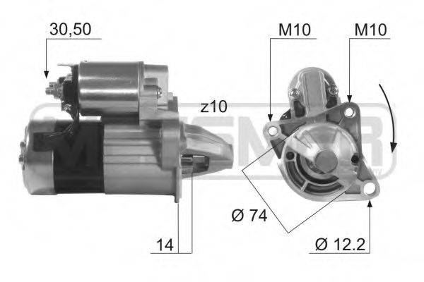 MESSMER 220484 Стартер