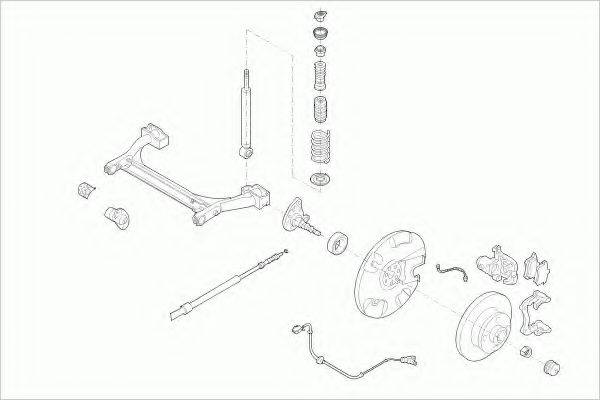 LEMFORDER VWPASSARL004 Рульове управління; Підвіска колеса