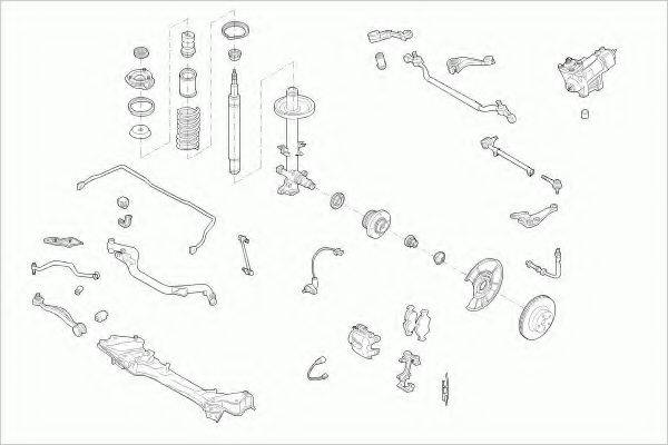 LEMFORDER BMW5FL003 Рульове управління; Підвіска колеса