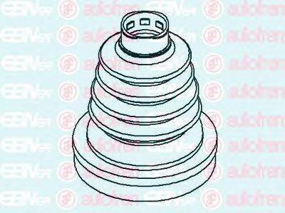 AUTOFREN SEINSA D8524T Комплект пильника, приводний вал