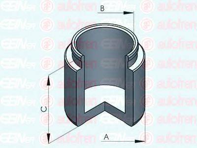 AUTOFREN SEINSA D025314 Поршень, корпус скоби гальма