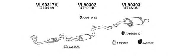 VENEPORTE 900160 Система випуску ОГ