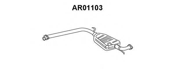 VENEPORTE AR01103 Передглушувач вихлопних газів