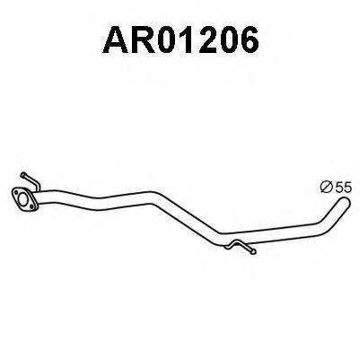 VENEPORTE AR01206 Труба вихлопного газу