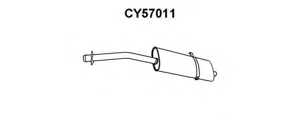 VENEPORTE CY57011 Передглушувач вихлопних газів