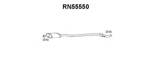 VENEPORTE RN55550 Передглушувач вихлопних газів