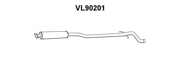 VENEPORTE VL90201 Передглушувач вихлопних газів