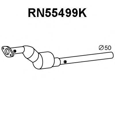 VENEPORTE RN55499K Каталізатор