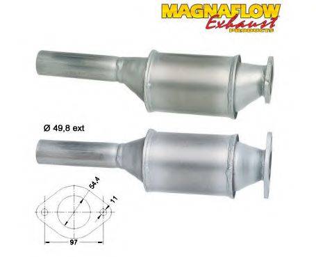 MAGNAFLOW 81863D Каталізатор