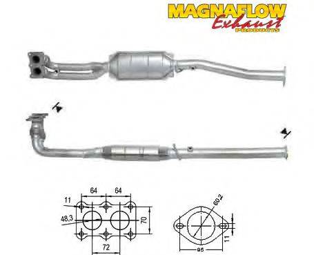 MAGNAFLOW 76709 Каталізатор