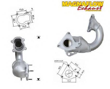 MAGNAFLOW 76335D Каталізатор