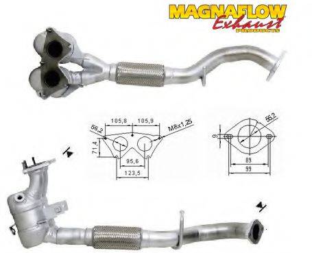 MAGNAFLOW 70004 Каталізатор