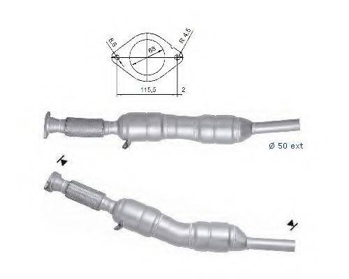 MAGNAFLOW 66313D Каталізатор