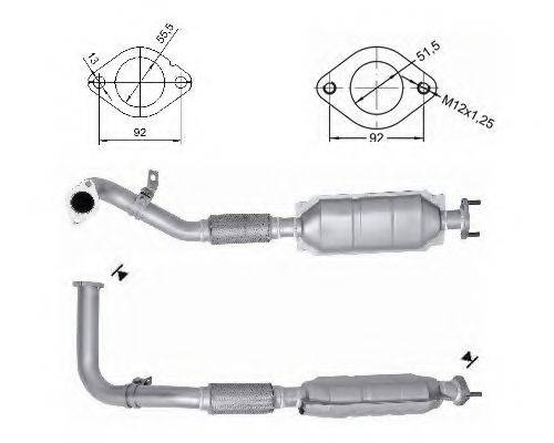 MAGNAFLOW 63410D Каталізатор