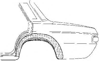 VAN WEZEL 0310148 Боковина