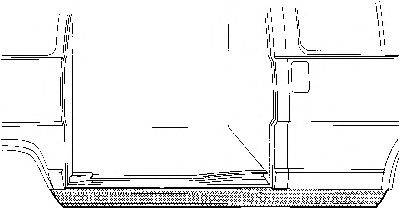 VAN WEZEL 1745110 Боковина