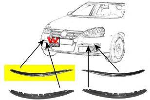 VAN WEZEL 5886484 Облицювання, бампер