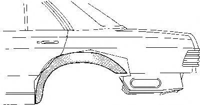 VAN WEZEL 3026447 Колісна ніша