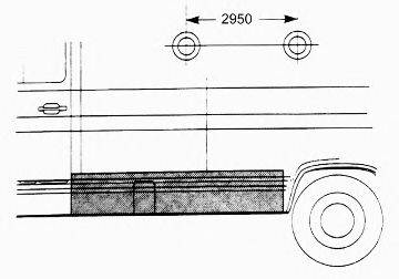 VAN WEZEL 305002 Боковина