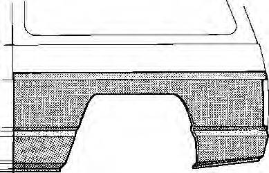 VAN WEZEL 3240143 Боковина