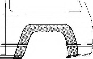 VAN WEZEL 3360146 Боковина