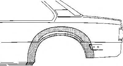 VAN WEZEL 3760145 Боковина