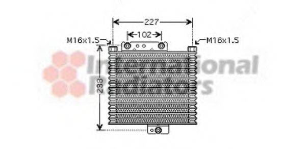 VAN WEZEL 82003151 масляний радіатор, моторне масло