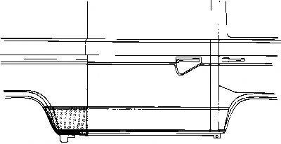 VAN WEZEL 5870142 Боковина