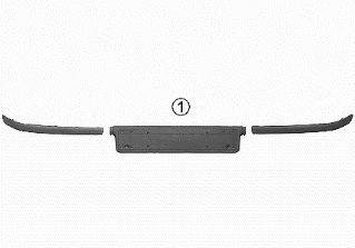 VAN WEZEL 0646580 Кронштейн щитка номерного знаку