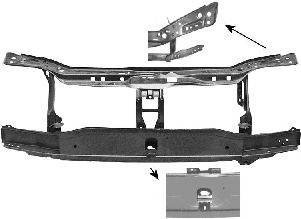 VAN WEZEL 4339668 Облицювання передка