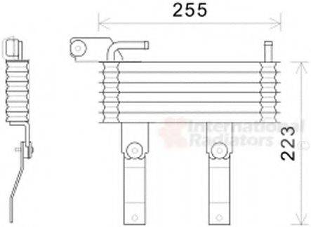 VAN WEZEL 83003228 масляний радіатор, моторне масло