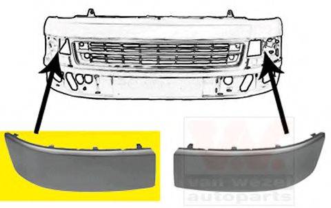 VAN WEZEL 5790586 Облицювання, бампер