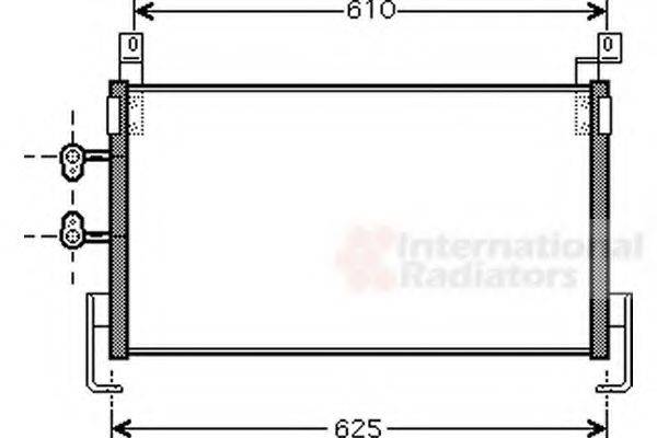 VAN WEZEL 07005095 Конденсатор, кондиціонер