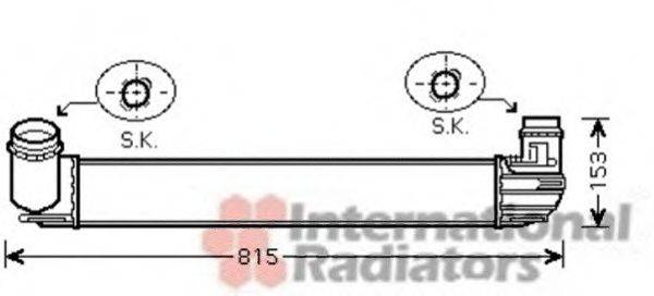 VAN WEZEL 43004412 Інтеркулер