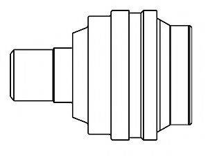 GSP 635003 Шарнірний комплект, приводний вал