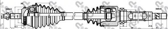 GSP 250074 Приводний вал