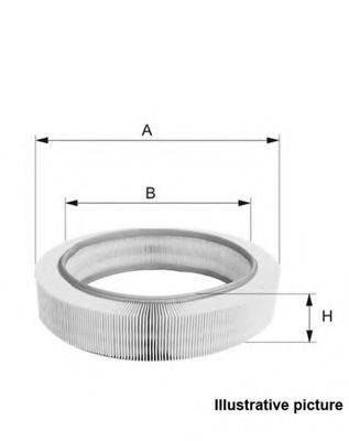 OPEN PARTS EAF317120 Повітряний фільтр