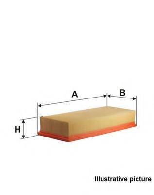 OPEN PARTS EAF355410 Повітряний фільтр